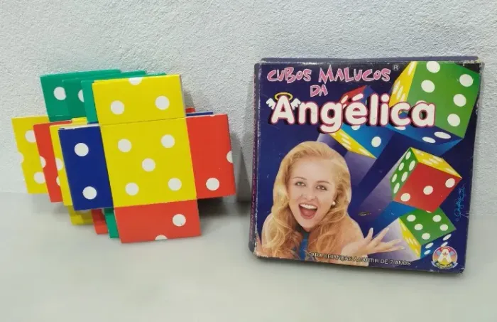 Brinquedo Cubos Malucos da Angélica (Item Raro)