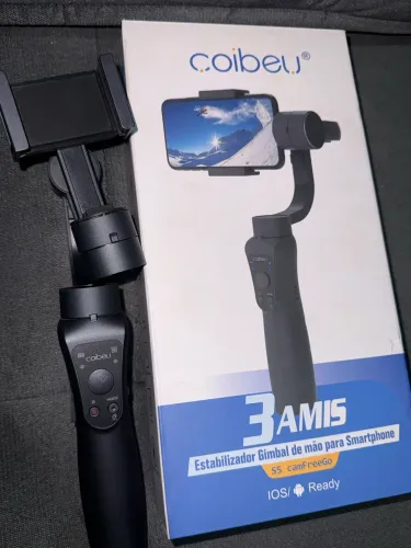 Estabilizador Gimbal Pró S5b 3 Eixos para Celular - Novo