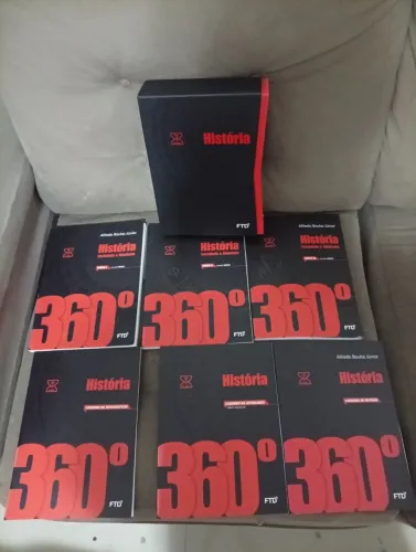BOX LIVROS FTD 360 História 