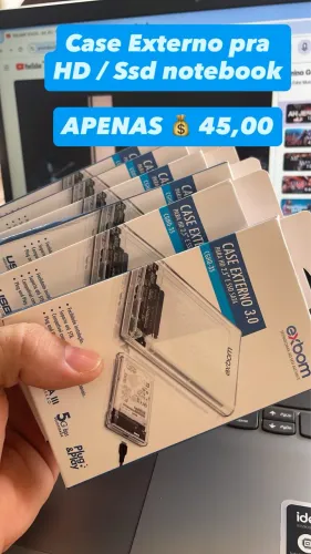 Case Externo pra HD / Ssd notebook ?45,00