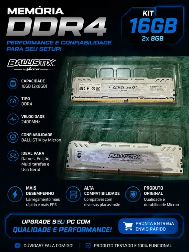 Memória Ballistix
