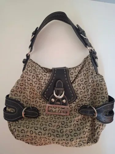 Bolsa Guess Vintage ORIGINAL Monograma Anos 2000 Y2K