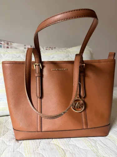 Bolsa Michael Kors Original - Tote Marrom/Couro - Linda e Conservada