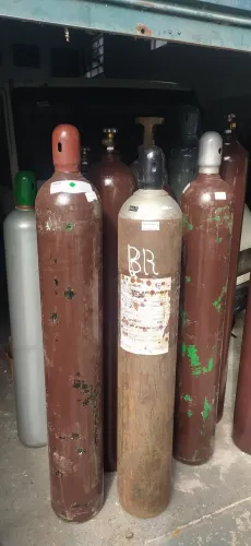 Cilindro de gás mistura Argonio/CO2