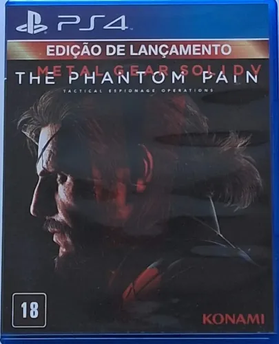 Jogo Metal Gear Solid V The Phantom Pain PS4
