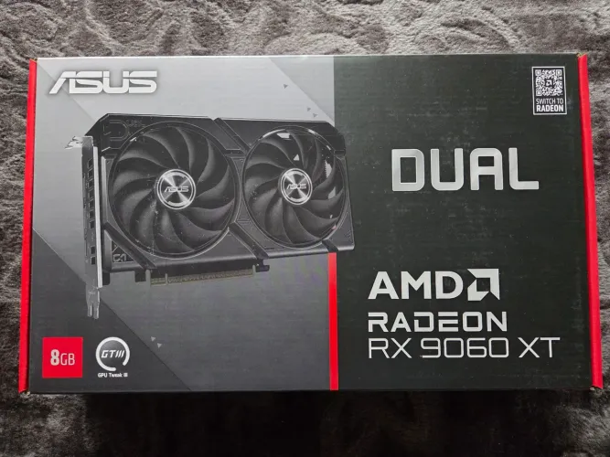 Placa de video Asus RX 9060 XT 8GB