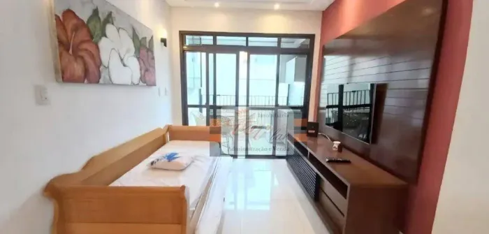 Apartamento com 2 dormitórios para alugar, 86 m² por R$ 4.691,29/mês - Jardim Las Palmas -