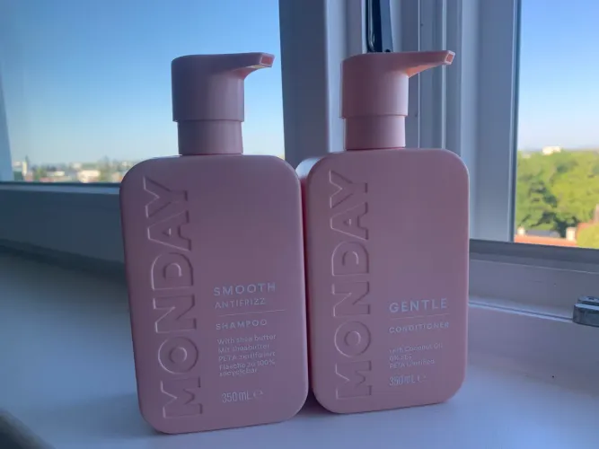 Shampoo e condicionador Monday novos