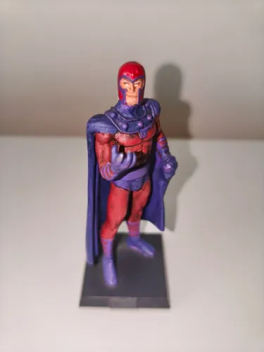 Miniatura Magneto Eaglemoss Marvel Metal + Caixa + Fascículo