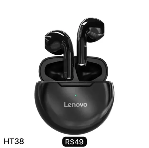 Fone HT38 Lenovo - Produto Novo