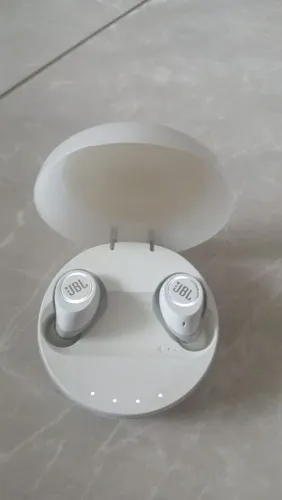 Fone de Ouvido JBL Free X Bluetooth Branco 