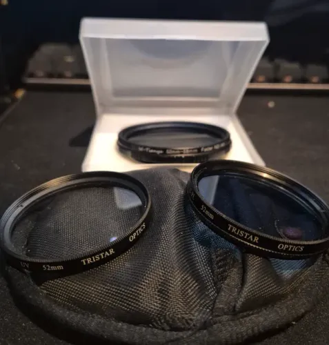 Kit Fotografia Filtros ND, UV, Fader  - Ótimo estado