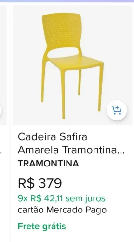 Cadeira Tramontina safira