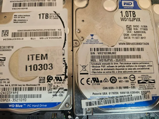 Kit 2 unidade hd 1 Tb