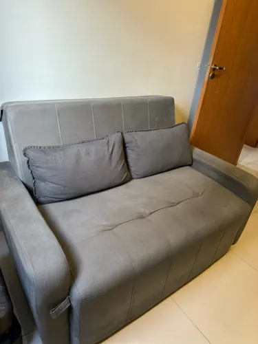 Sofá Cama Cinza