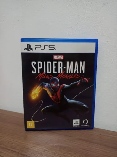 Jogo Spiderman Miles Morales Ps5 Usado Mídia Física