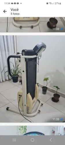 Esteira eletrica ergometrica de caminhada MOVIMENT