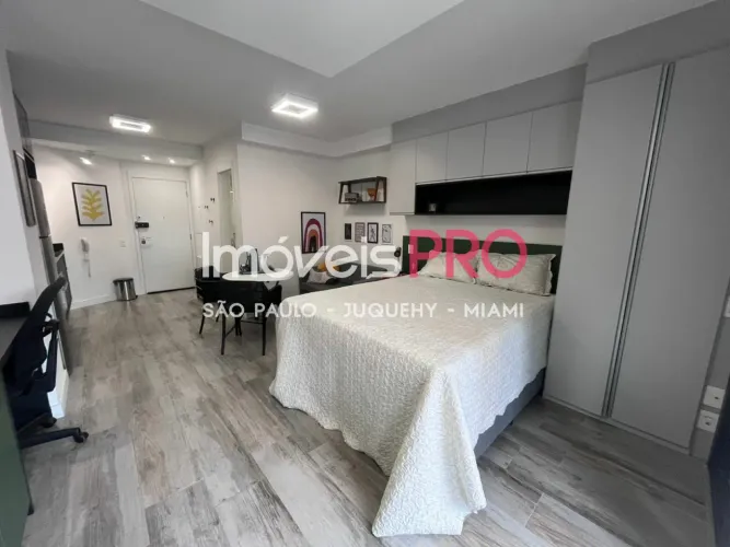 Studio Moema Índios novíssimo 38 m² mobiliado