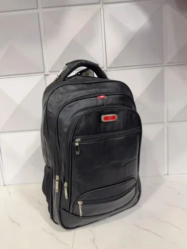 Mochila couro sintético