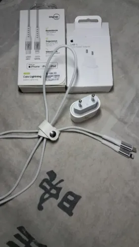 Cabo e Carregador Original Do iPhone USB-C de 20W