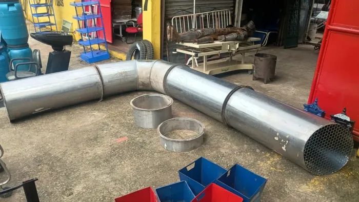 Tubulação completa para coifa 50cm de diâmetro
