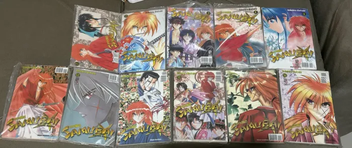 Manga Samurai X kenshin 11 volumes editora jbc