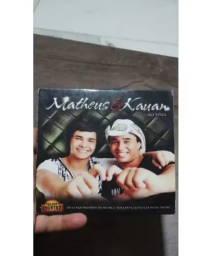 Cd Matheus e Kauan, edição especial, nunca esteve a venda
