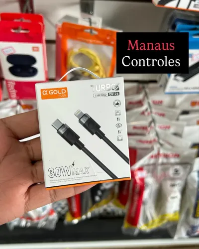 Cabo Tipo C para IPhone Conector Lightning 1M 