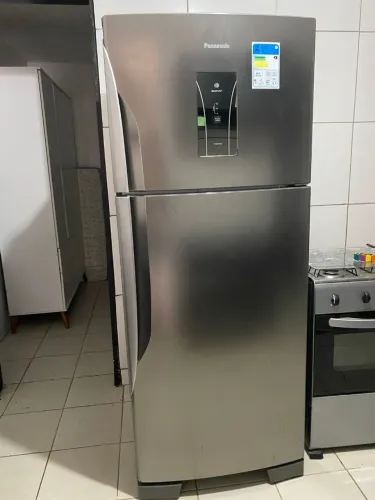 *LEIA A DESCRIÇÃO* geladeira inox Panasonic 435L