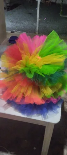 Saia de filó para carnaval