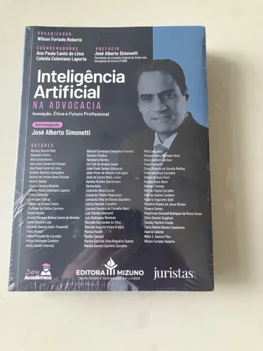 Livro Inteligência Artificial na Advocacia editora Mizuno