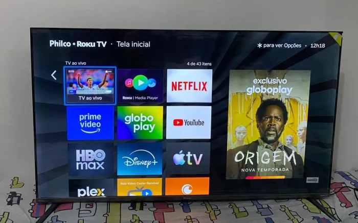 Tv Smart PHILCO 50 polegadas ROKU