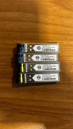 Gbic 10km Lc Par 1gb Bidirecional Wdm Kit Gbic 10km Monomodo