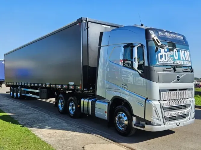 Volvo FH 500 6x2 Globetrotter Ano 26 0km I- Torque + Sider Facchini 0km 30 plt com pneus