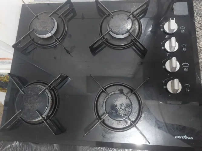 Fogão Cooktop 4 Bocas pouco usado 