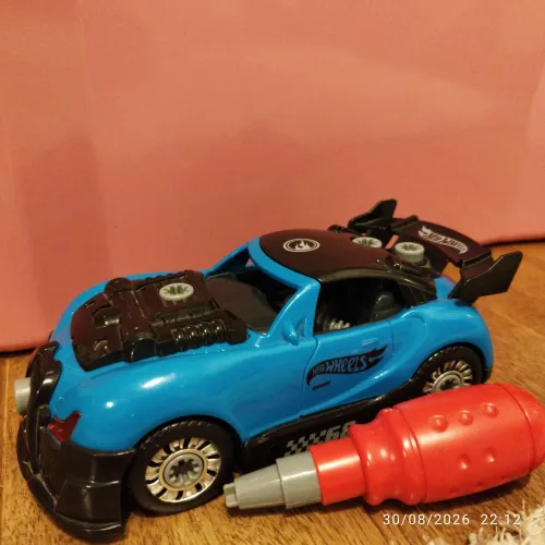 Carrinho Hot Wheels Monte e Desmonte com Chave Original