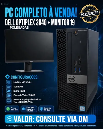 Computador Dell optiplex 3040