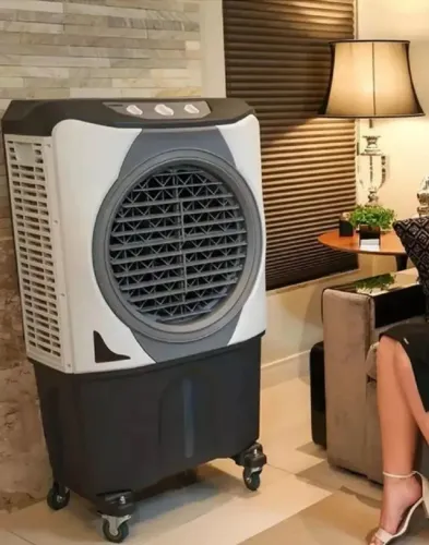 Ventilador Climatizador de Ar 70 Litros Cinza com Umidificador e Purificador de