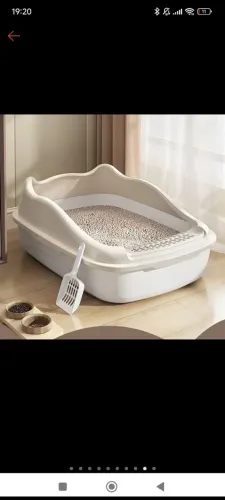 Caixa de areia formato gatinho