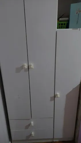 Guarda Roupas Infantil com duas gavetas