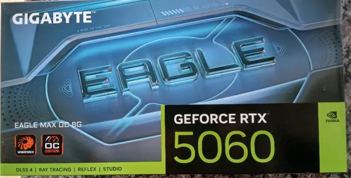 NVIDIA RTX 5060 8gb MAX OC Gigabyte Eagle NOVA