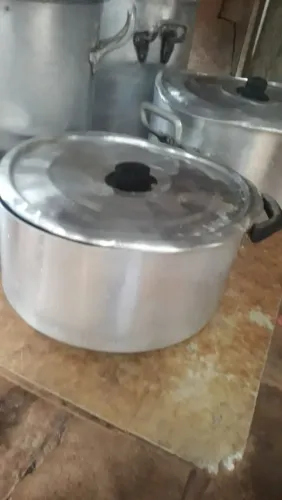 Jogo de panela e caldeirão para cozinha industrial