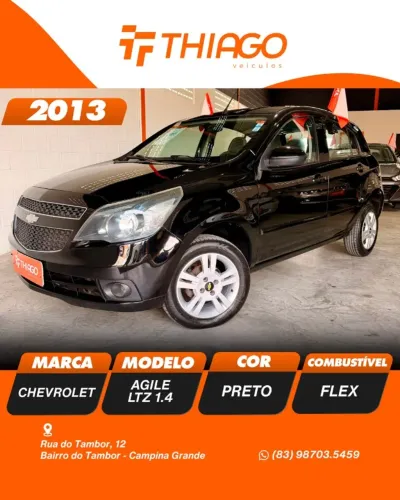 Chevrolet Agile LTZ 1.4 MPFI 8V Flexpower 5P 2013