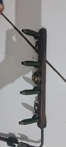 Flauta com bicos injetores original corolla/fielder 2003/2008