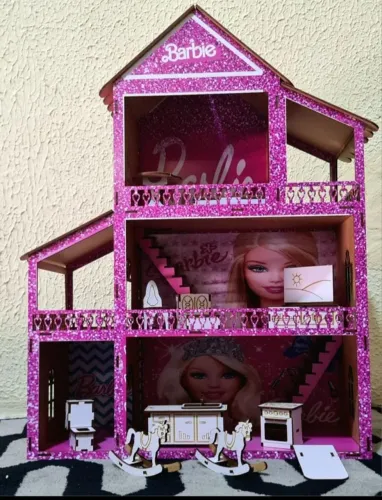 Casa da Barbie completa dia das crianças