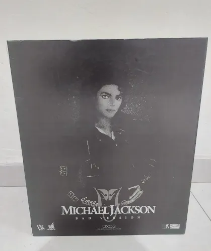 Michael jackson figure Hot toys Limited Bad Original Raro 