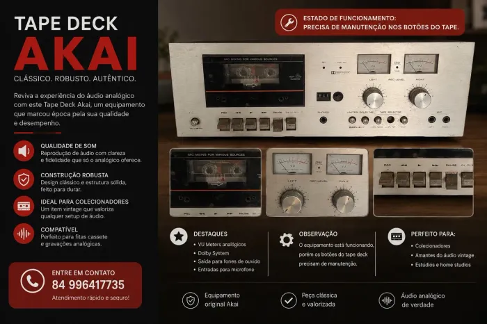 Tape Deck - Akai