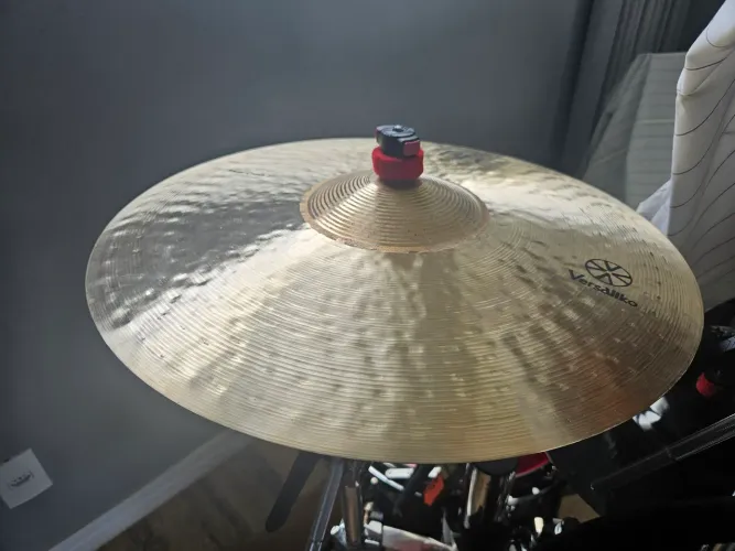 Prato bateria novo bfc crash versaliko dourado Power Crash 17 polegadas liga B20