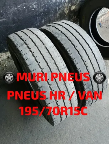 PNEUS 195/70R15C  PNEU 195/70R15C p/ CARGO de 8 LONAS P/ HR  & VAN