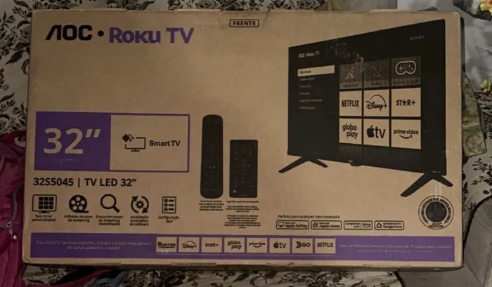 Smart tv 32 Aoc nova na caixa